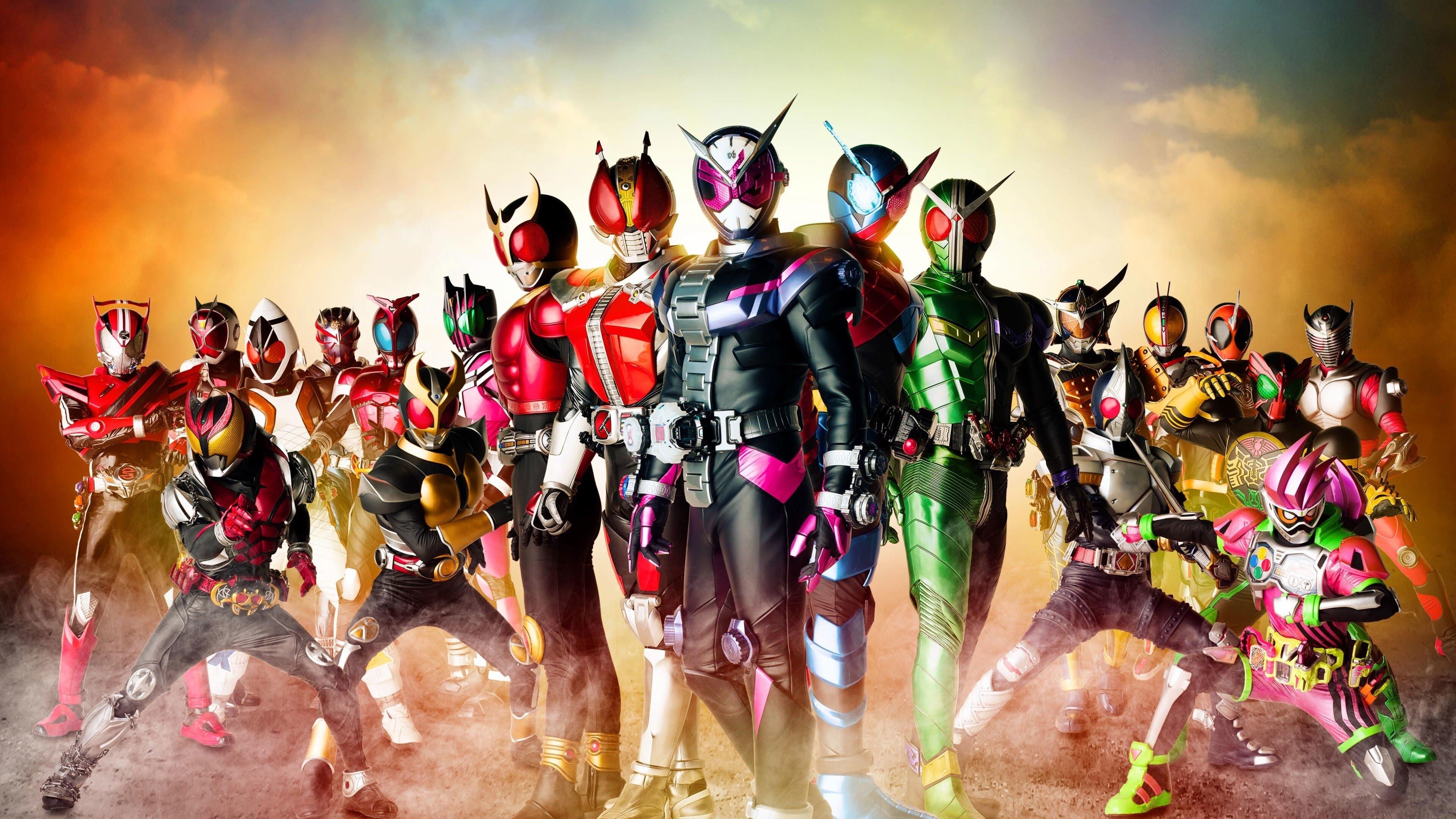 Kamen Rider Heisei Generations Forever backdrop
