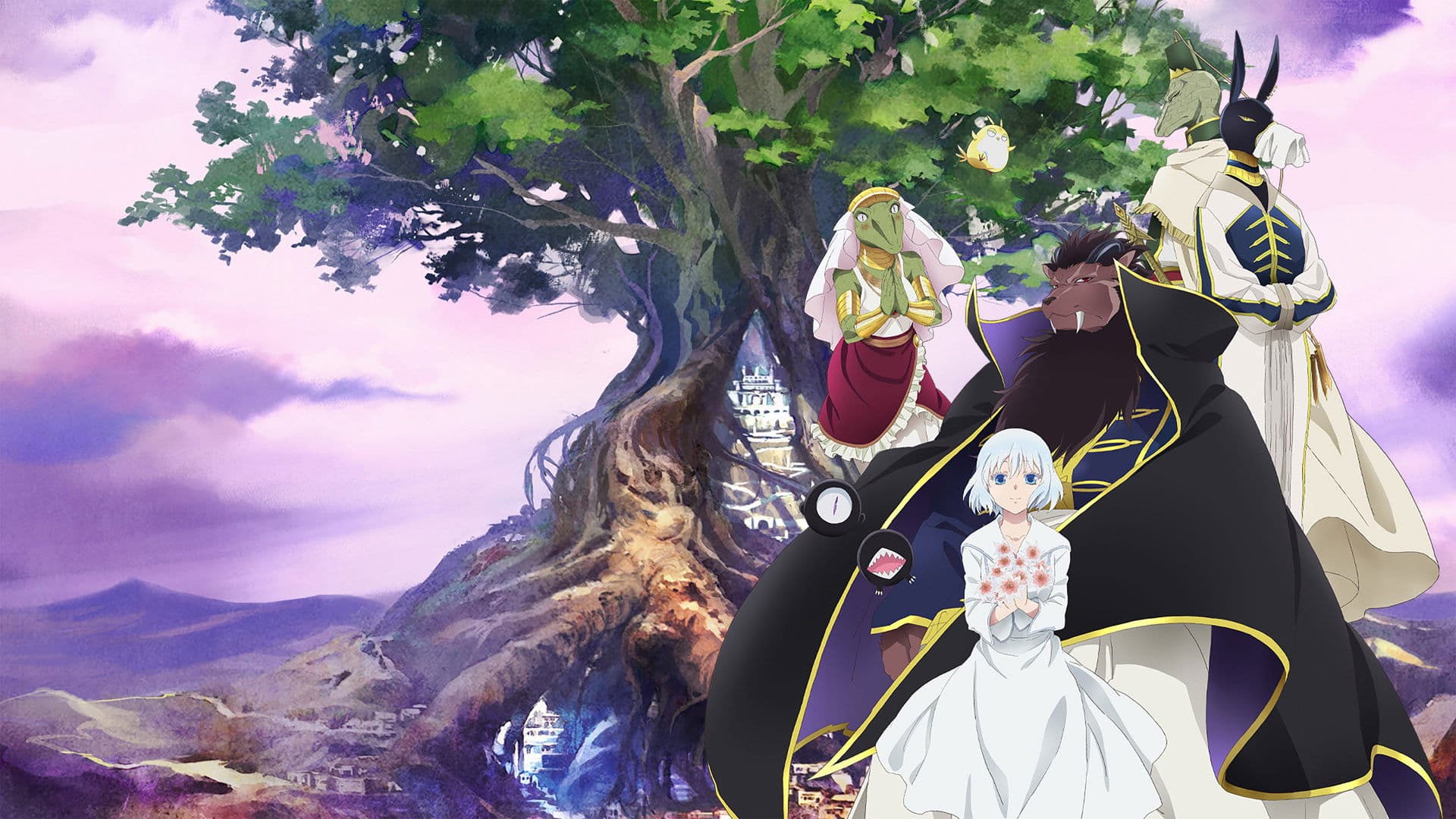 Sacrificial Princess and the King of Beasts backdrop