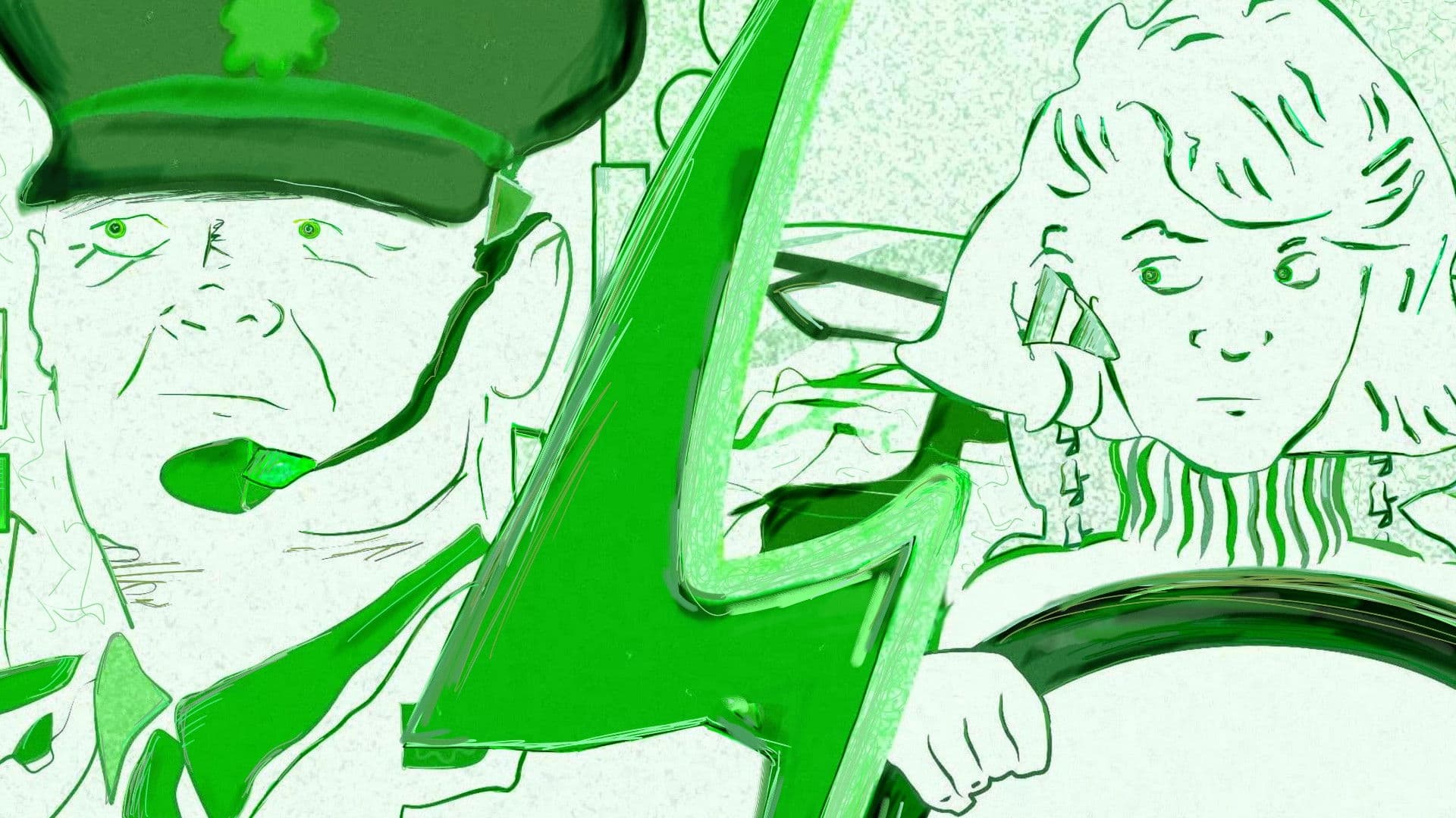 The Green Marker Scare backdrop