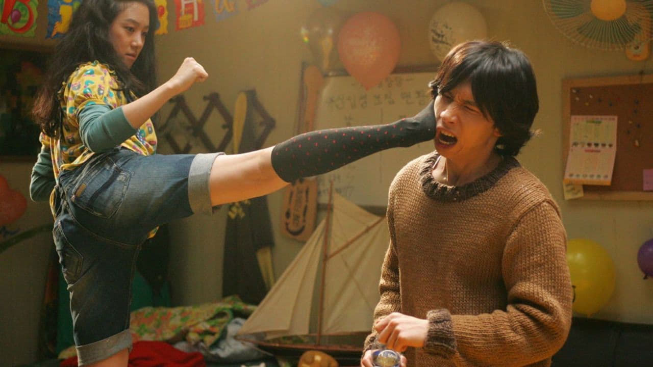 Two Faces of My Girlfriend backdrop