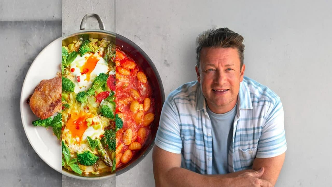 Jamie's One-Pan Wonders backdrop